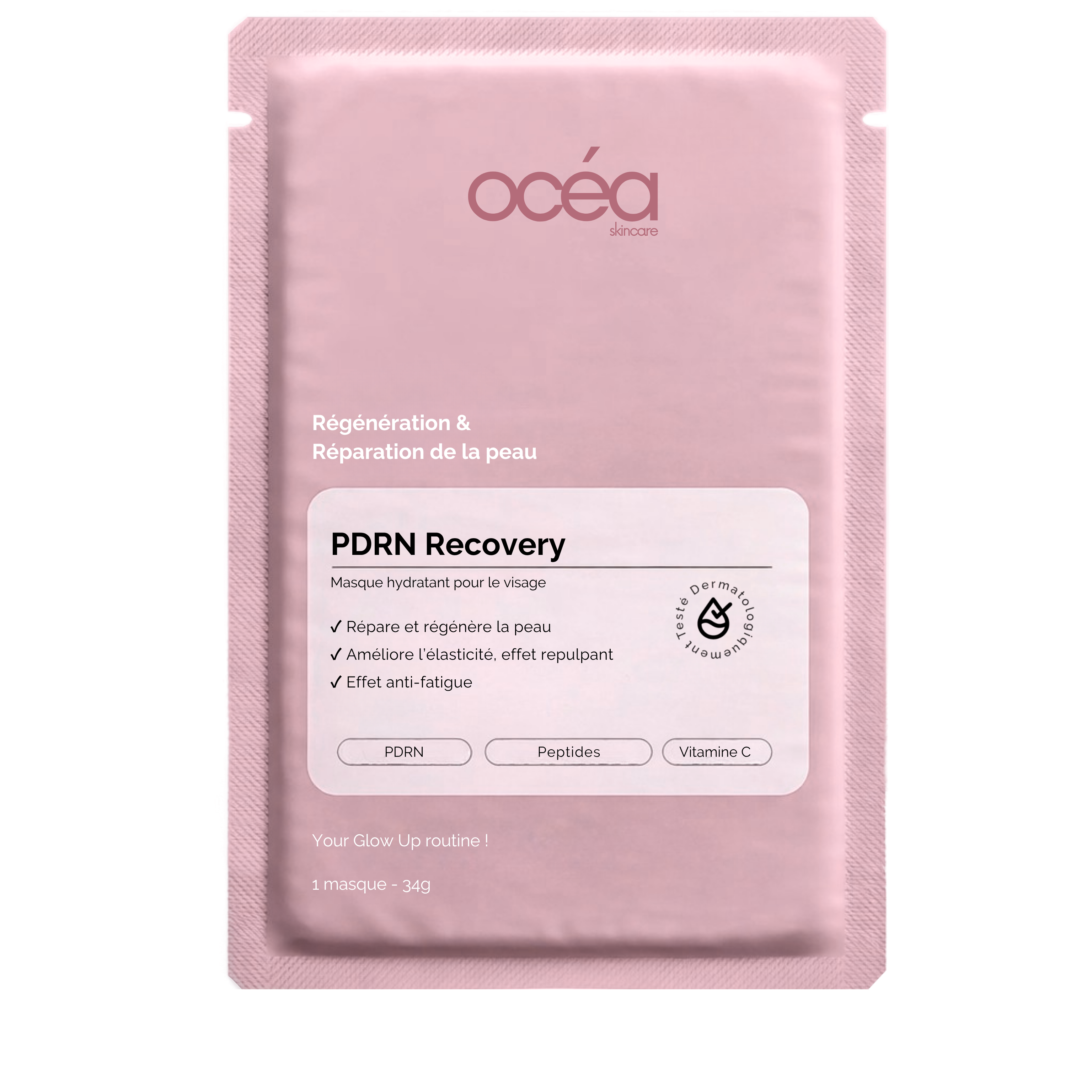 Boite de 5 masques hydrogel - PDRN Recovery