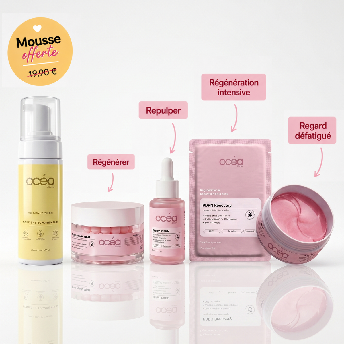 Pink Routine + 2 boosters PDRN
