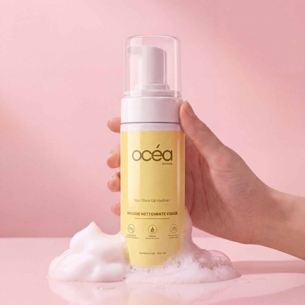 Mousse nettoyante multi-actifs - 200ml