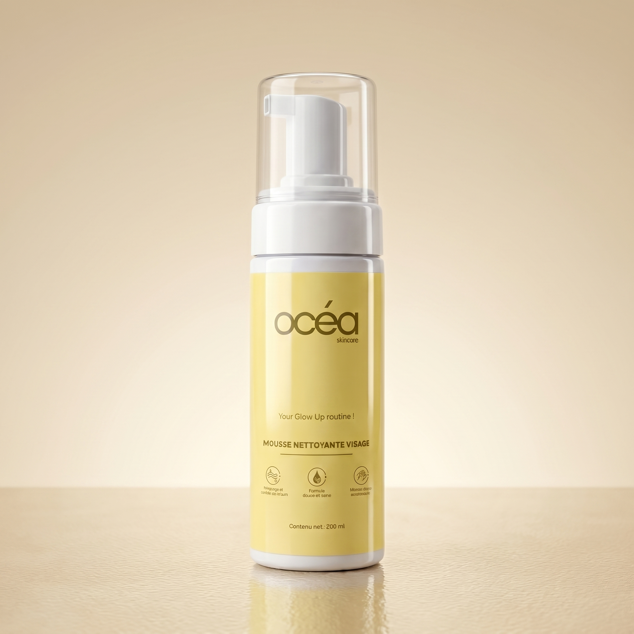 Mousse nettoyante multi-actifs - 200ml