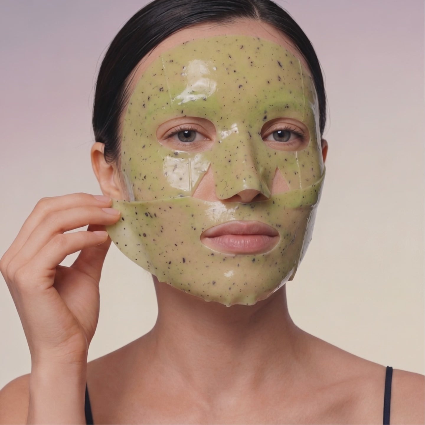 Boite de 5 masques hydrogel - Matcha Reset