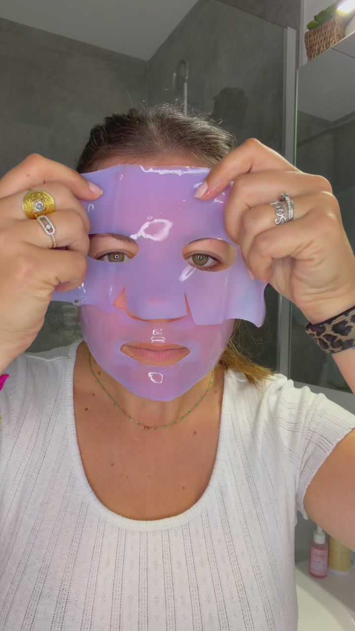 Boite de 5 masques hydrogel - Redness Rescue